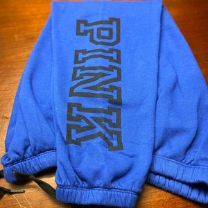 PINK royal blue sweats